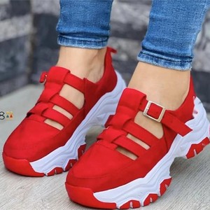 <span class=keywords><strong>Sandalias</strong></span> de Verano para <span class=keywords><strong>Mujer</strong></span> Talla Grande 2025 Nueva Tendencia de Moda con Hebilla Baja, Zapatillas Casuales Planas con Plantilla de TPR, Comercio Exterior - Product Image 5