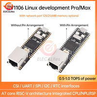 Placa de Desarrollo Micro Linux Luckfox Pico Pro/Max RV1106, Integra Procesadores ARM Cortex-A7/RISC-V MCU/NPU/ISP 128MB/256MB