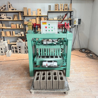 Machine à fabriquer des briques de haute résistance, pressage par vibration, type 4-35B, machine à fabriquer des blocs vibrés