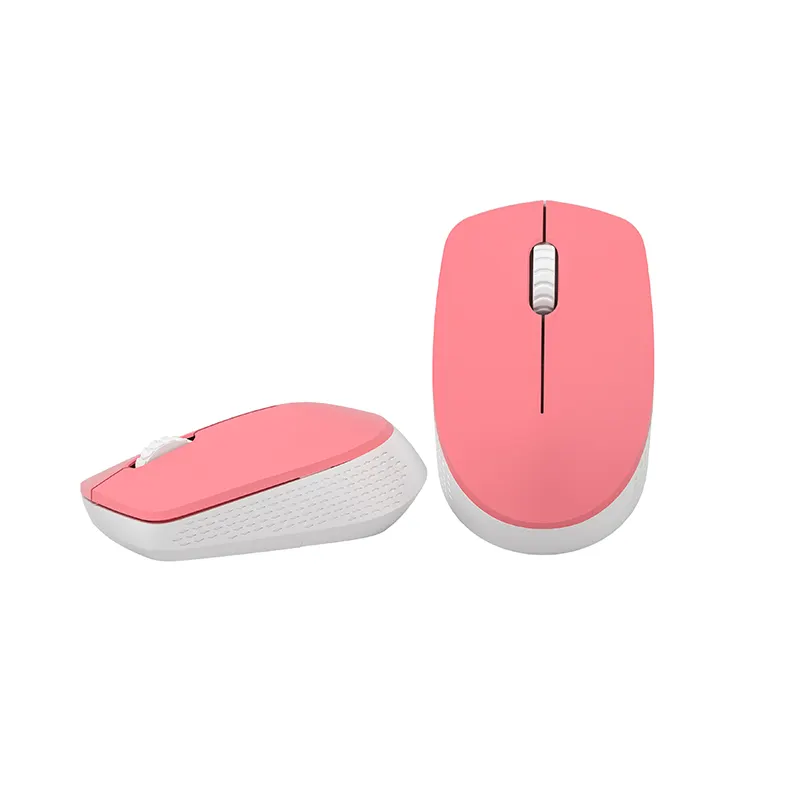 wireless mouse with multiple colors easy to use and with simple style