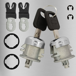 กระบอกล็อคประตูฟอร์ด FT273M10 พร้อมกุญแจ 2 ดอก อะไหล่รถยนต์ - Product Image 2