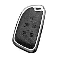 Pour Cadillac CT4 CT5 LYRIQ porte-clés housse de Protection complète porte-clés étui pour Chevrolet Corvette C8 coque métallique