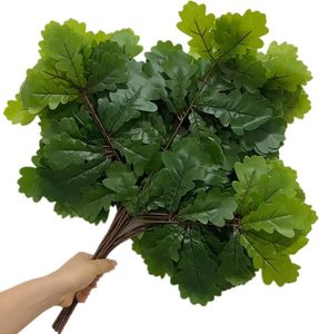 กิ่งใบเมเปิ้ลต้นโอ๊กจำลอง, กิ่งไม้ประดิษฐ์สำหรับตกแต่งงานแต่งงานวันขอบคุณพระเจ้า - Product Image 1