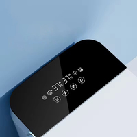 2025 housse de siège de toilette carré de toilette Intelligent fonctionnement automatique poreux Super tourbillon chasse d'eau une pièce toilette intelligente