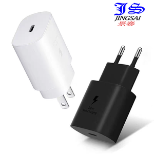 Sạc tường thông minh USB Type-C hai cổng 25W, hỗ trợ sạc nhanh PD <span class=keywords><strong>3.0</strong></span>, dành cho điện thoại di động và máy tính xách tay, có củ sạc chuẩn EU/US. - Product Image 2