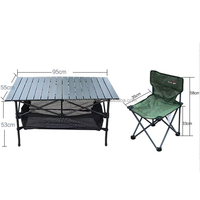 Table de jardin portable d'extérieur, table pliante de camping, table à œufs, table de pique-nique