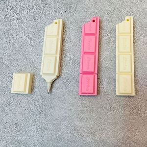 Cheapest Creative Chocolate Cartoon Simulation Food Plastic Ballpoint <b>Pen</b> With Writing in Blue or Black Ink for Student Gift - Product Image 3