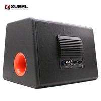 Subwoofer de sonido activo para coche de alto rendimiento, caja portátil de 10 pulgadas, subwoofer automático trapezoidal