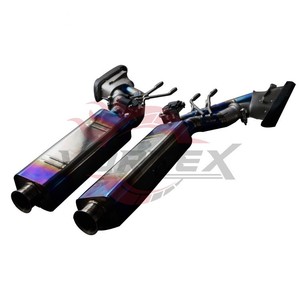 Sistema de Escape Catback Vortex Premium de Aleación de Titanio para Mercedes Benz AMG G63 W463 W464 4.0T con Puntas de Fibra de Carbono y Control de Válvulas - Product Image 2