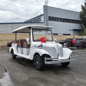 Best Selling Tourist Electric Vintage Classic Sightseeing Car Electric <b>Buggy</b> White 11-seater Scenic Classic Car - Product Image 6