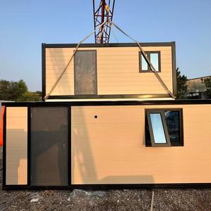 Conteneur <span class=keywords><strong>double</strong></span> extensible, conteneurs modulaires, <span class=keywords><strong>maison</strong></span> extensible préfabriquée, villa, <span class=keywords><strong>maison</strong></span> mobile portable - Product Image 2