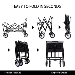 Directamente de fábrica, venta al por mayor, vagón plegable, carrito de playa para exteriores, vagón plegable para acampar - Product Image 2