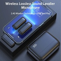Kit de Vlogging à Succès : Enregistreur Vocal, Micro Cravate, Équipement de Studio Musical, Double Micro Lavalier Portable Sans Fil