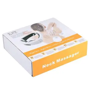 Health Care Relaxation Massage tool Electric Pulse Back and Neck Massager Packaging Boxes