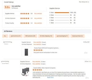 Dawnice – système solaire hybride complet hors réseau, 5kw, 10kw, avec panneau de batterie d'onduleur - Product Image 5