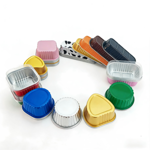 Moules à pâtisserie jetables en aluminium, mini moules à gâteaux, plateaux de barbecue, contenants multi-usages de qualité alimentaire - Product Image 2