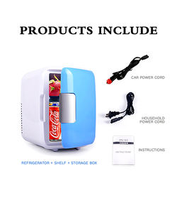 Réfrigérateur Portable de voiture à double usage, 20 l, glacière pour véhicule, pour maison, pour Camping en plein air, 4l Ac, 220V Dc, 12V, bon pour les soins de la peau - Product Image 5