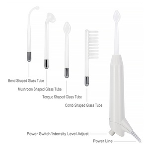 High Frequency Beauty <b>Wand</b> Hot Sale Galvanic High Frequency Ray Derma Beauty Comb <b>Wand</b> for Facial Machine Home Use - Product Image 3