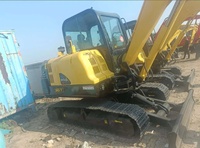 Mini-excavatrice Hyundai d'occasion R60-7 R60-9 R75-7 R75-9VS R80-7 6 tonnes 7 tonnes 8 tonnes Moteur Cummins Modèle 2022 Petite pelle mécanique à vendre