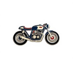 Pin Tradicional de Latón Plateado con Logotipo Personalizado, Impresión en Serigrafía y Tarjeta de Soporte - Product Image 1