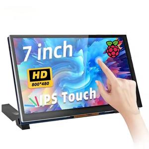 YZY 7 Zoll 800x480 MIPI DSI Schnittstelle IPS Display Raspberry <span class=keywords><strong>Pi</strong></span> Industrieller LCD Touchmonitor LED-Hintergrundbeleuchtung CTP <span class=keywords><strong>Touch</strong></span> 400 - Product Image 1