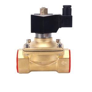 Vannes solénoïdes en laiton à ouverture normale haute température 2W-400-40 Type de commande pneumatique pour l'eau et le gaz Fournisseur de fabricant - Product Image 1