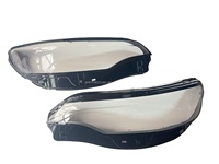 Ensemble de phares / Verre de phare pour Cherokee 2019-2023 Noir 1 pièce avec DRL LED 68275944AE 68275945AG 68275945 68275944