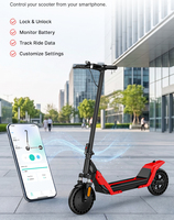 Trottinette électrique pliable D03 |   Trottinette électrique de banlieue légère avec moteur 350W, autonomie de 30 km et vitesse maximale de 30 km/h