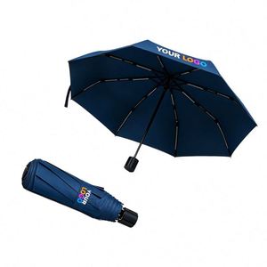 Parapluie pliant 3 volets de qualité supérieure avec design personnalisé pour événements publicitaires, promotion d'entreprise, cadeau promotionnel, parapluies promotionnels personnalisés - Product Image 1