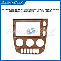 Prix Réduit Fournisseur Usine Cadre Lecteur DVD AUDIO&WORK pour Mercedes Benz ML320 2003-2005 Matériau ABS Audio Voiture Modèle 2230