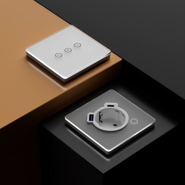 Smart Life Smart Light Switch 120 US WiFi Touch Panel with Alexa Voice Control IP66 Rated Controls Lighting Anywhere