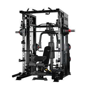 Source Factory Offer: Complete Sports Training <strong>Setup</strong> - Cable Crossover Smith Machine, Weightlifting Bench &amp; Rack for Home <strong>Gym</strong> - Product Image 3