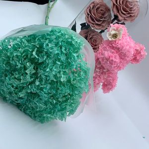 All'ingrosso fiore di decorazione secchi fiori di ortensia colore rosa piccole <span class=keywords><strong>foglie</strong></span> Anna conservato ortensia con singolo gambo lungo - Product Image 3