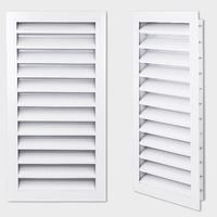 Volet en aluminium, volet acoustique, volet acoustique pour tour de refroidissement, salle de générateur