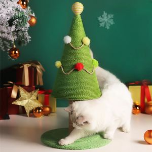 Árvore De Natal Gato <span class=keywords><strong>Scratcher</strong></span> Torre Verde Natural Sisal Gato Árvores E <span class=keywords><strong>Scratcher</strong></span> - Product Image 1