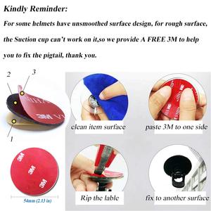 Accesorios para Cascos al por Mayor: Trenzas y Pelucas para Niñas, Decoraciones para Cascos de Motocicleta con Doble Cola de Caballo - Product Image 6