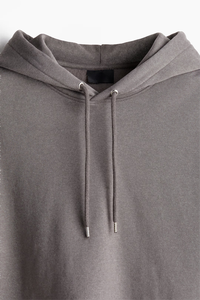 Custom 350 GSM Fleece Blank Hoodies Plain Wholesale Heavyweight Oversized Streetwear Hombres Sudaderas con capucha Sudaderas - Product Image 4