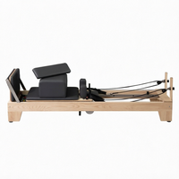 Machine de Pilates Reformer en Bois, Cadillac, Chaise, Correcteur de Colonne Vertébrale, Kit Reformer Pilates Premium en Promotion pour Studio de Yoga