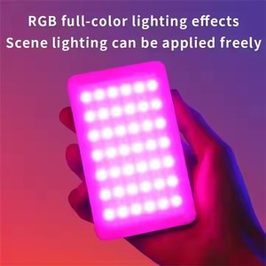Lumière de remplissage pour photographie <span class=keywords><strong>Selfie</strong></span> 10W Puissance maximale 2700-6500K Modes réglables Batterie intégrée Lumière vidéo ultra longue durée - Product Image 4