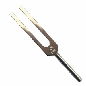 Ensemble de diapasons à fréquences 639, 741, 852 Hz, instrument de thérapie par vibration à tonalité pure pour l'équilibrage énergétique - Product Image 3