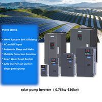Convertisseur de pompe solaire MPPT DC AC 15 kW VFD M-driver PV500, contrôleur de pompe à eau VSD