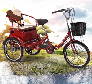 Tricycle adulte pliable de haute qualité à 3 roues, vélo à une vitesse avec vitesses, prix bas, trike, vélo adulte - Product Image 2