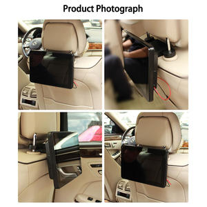 10.1 pollici Taxi sedile posteriore intrattenimento LCD Android pubblicità schermo Wifi 4G Monitor poggiatesta auto - Product Image 5