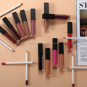 Nhãn Hiệu Riêng Matte Son Môi Lỏng + Lip Lót Bút Chì Trang Điểm Không Thấm Nước Lip Gloss Lip Bộ Dụng Cụ Son Môi Bộ 12 Màu Sắc - Product Image 6