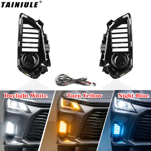 ไฟเดย์ไลท์ LED คุณภาพสูง ขายดี ป้องกันฝ้า สำหรับติดตั้งกันชนหน้ารถยนต์โตโยต้า ยาริส แอททิฟ / วีออส ปี <span class=keywords><strong>2022</strong></span>-2023 - Product Image 1