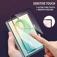 Protection d'écran en verre trempé 2.5D 9H anti-traces de doigts, sans bulles, couverture intégrale, colle complète pour Samsung Z Fold 8 Ultra 7 6 5 4