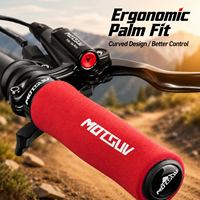 Poignées de vélo de montagne MOTSUV MTB, accessoires de cyclisme, poignées souples pour guidon, embouts inclus