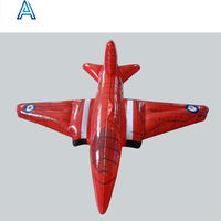Fabricant en gros, personnalisation de haute qualité, avion gonflable en PVC, avion, hélicoptère pour la promotion publicitaire
