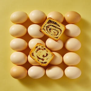 Vente en gros Zhaohui Non frit 285g tranches <span class=keywords><strong>de</strong></span> pain cuites à la vapeur aromatisées aux œufs nourriture instantanée biscuits aux fruits et légumes - Product Image 2