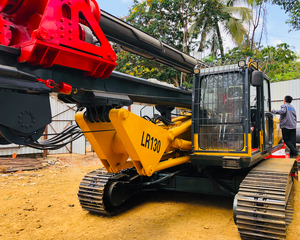 เครื่องเจาะแบบหมุน LR100 พร้อมความลึกในการเจาะสูงสุด 500 เมตร เส้นผ่านศูนย์กลาง 500 มม. แรงบิด 100 KN.M สำหรับงานก่อสร้างเสาเข็ม - Product Image 3